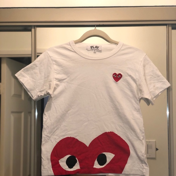 Comme des garçons CDG Play shirt womens - Picture 2 of 6